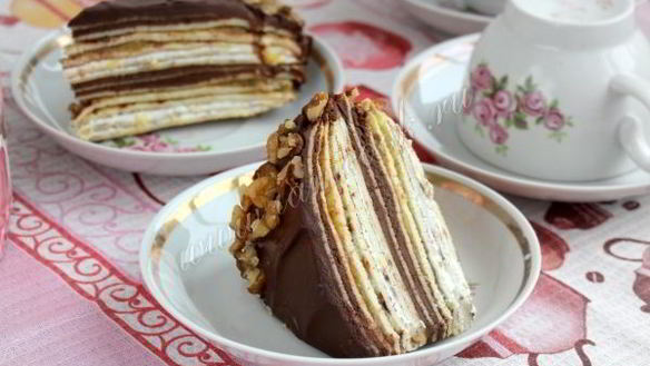 ШАГ 18. торт французский крепвиль