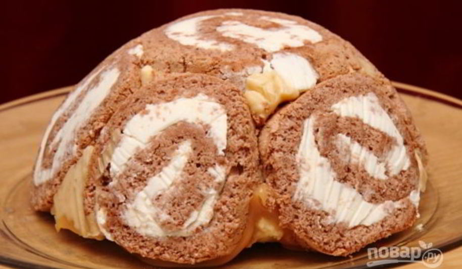 Рецепт торт из рулетов