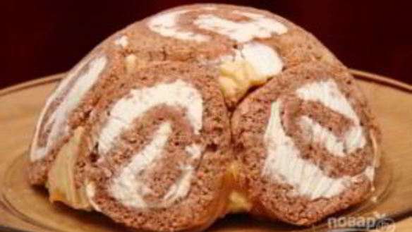 ШАГ 11. торт из рулетов