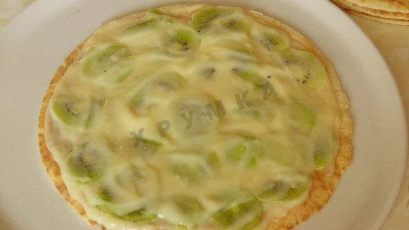 ШАГ 19. торт изумрудная черепаха на сковороде