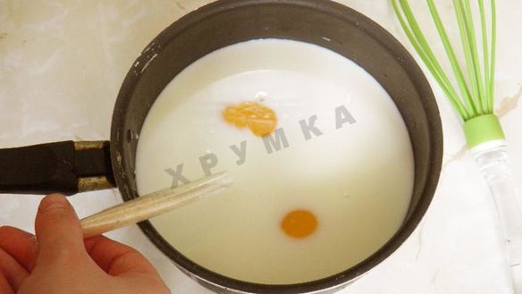 ШАГ 3. торт изумрудная черепаха на сковороде