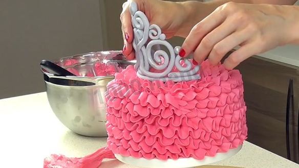 ШАГ 16. торт корона