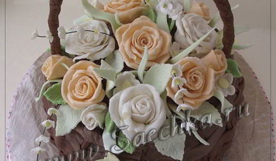 Рецепт торт корзинка