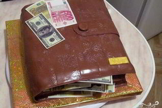 Торт Кошелек