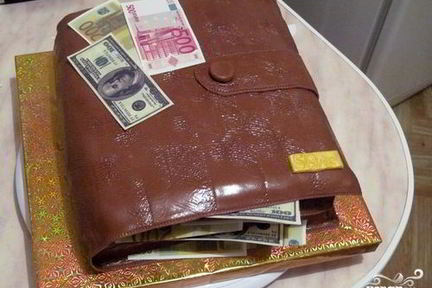 Торт Кошелек