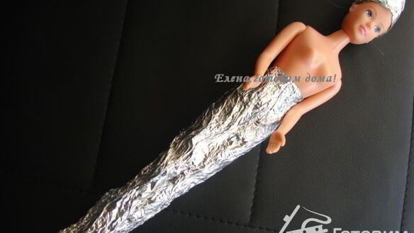 ШАГ 3. торт кукла