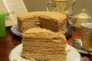 Торт Медовик без яиц