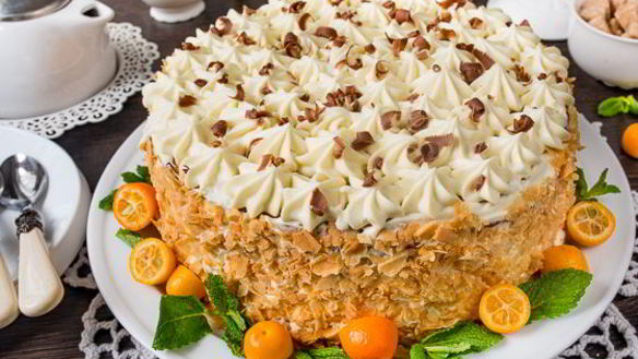 ШАГ 14. торт молочная девочка