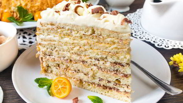 ШАГ 15. торт молочная девочка