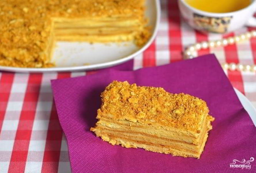 Торт Наполеон по ГОСТу