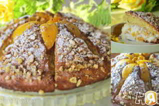 Торт Персиковый вулкан