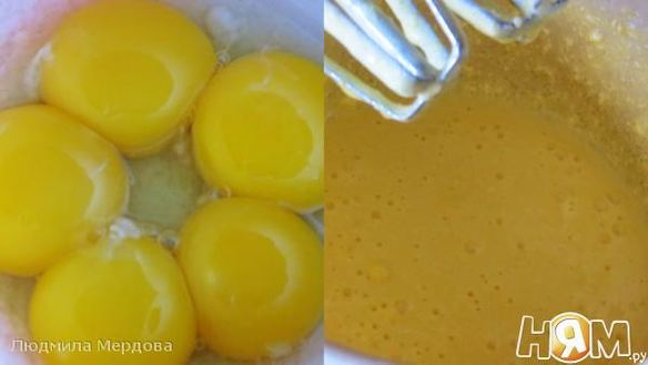 ШАГ 7. торт персиковый вулкан