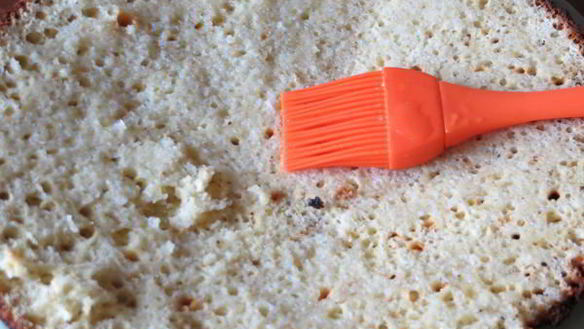 ШАГ 9. торт персиковый вулкан