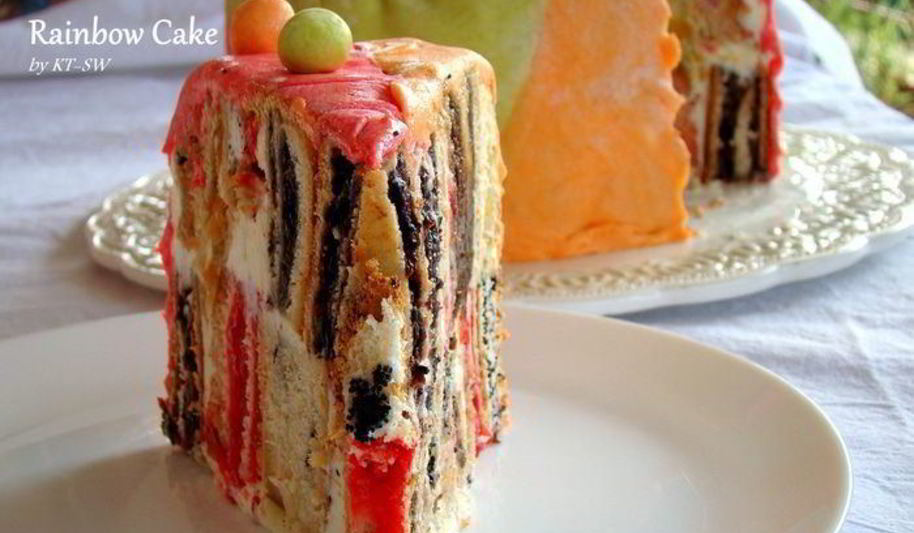 Рецепт торт радуга