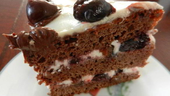 ШАГ 8. торт с вишней и черносливом