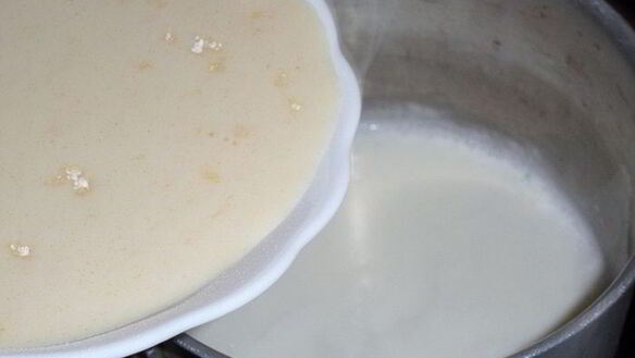 ШАГ 10. торт с заварным кремом и сливами