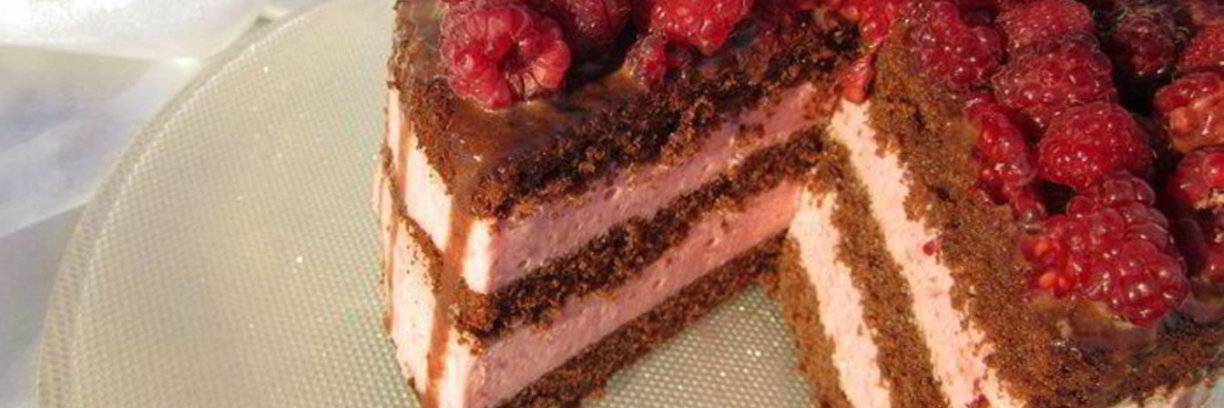 Торт Шоколадно-малиновый бархат