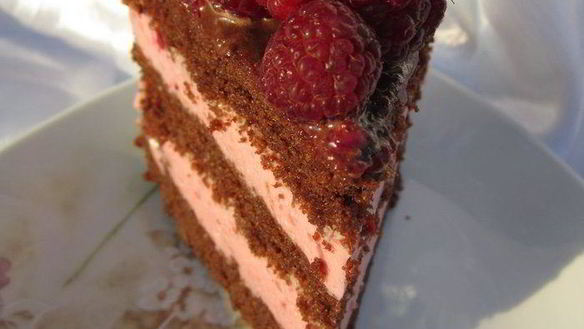 ШАГ 19. торт шоколадно-малиновый бархат