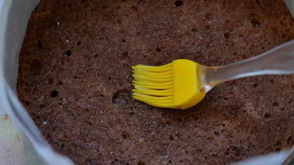 ШАГ 12. торт шоколадно-сливочный цветочная феерия