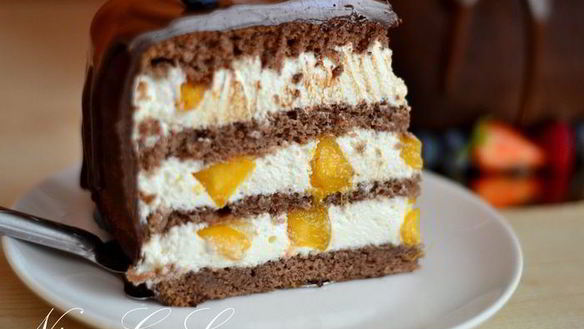 ШАГ 24. торт шоколадно-сливочный цветочная феерия