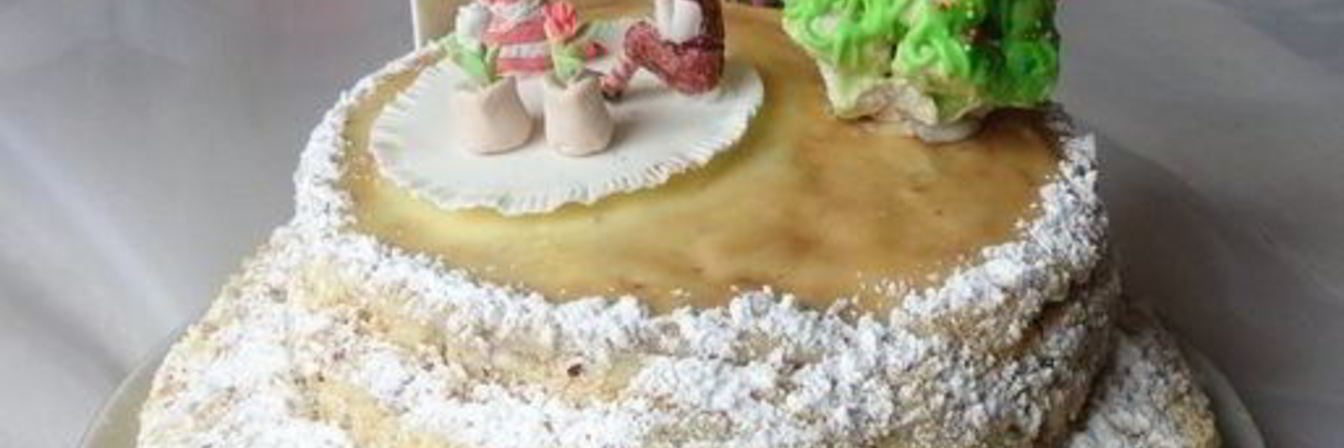 Торт Снежная королева