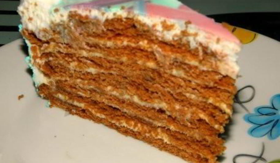 Рецепт торт спартак