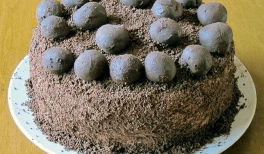 Рецепт торт трюфельный сметанник