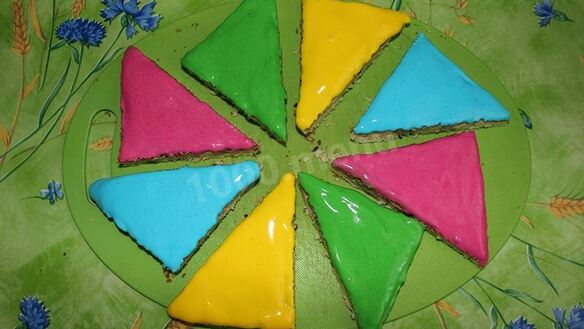 ШАГ 11. торт цветик восьмицветик