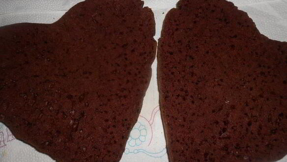 ШАГ 11. торт вишнево-шоколадное сердце