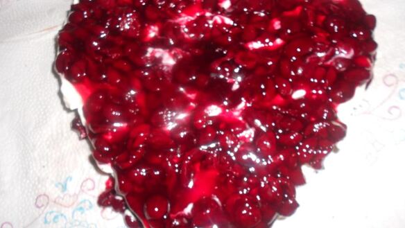 ШАГ 13. торт вишнево-шоколадное сердце