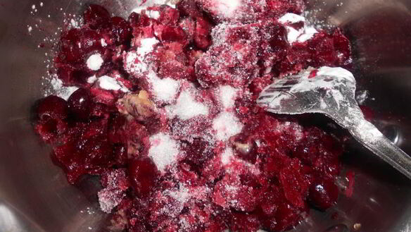 ШАГ 8. торт вишнево-шоколадное сердце