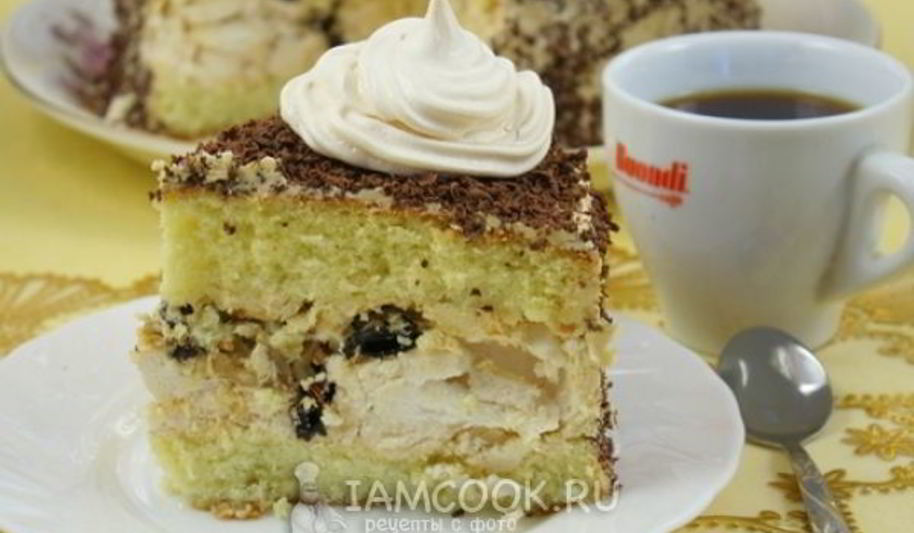 Рецепт торт воздушный замок