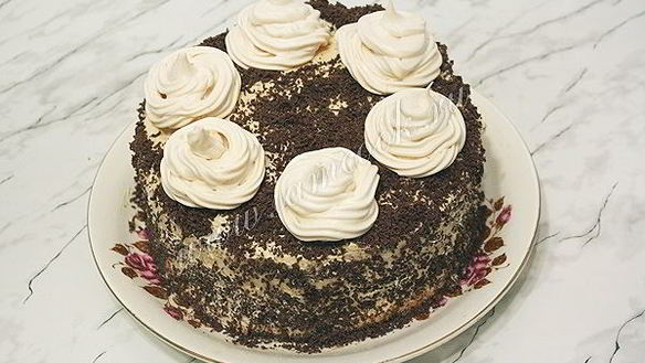 ШАГ 15. торт воздушный замок