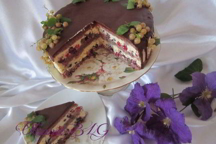 Торт Ягодная мелодия