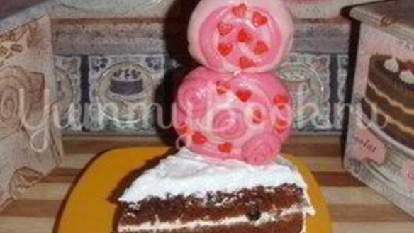 ШАГ 8. торт женское сердце