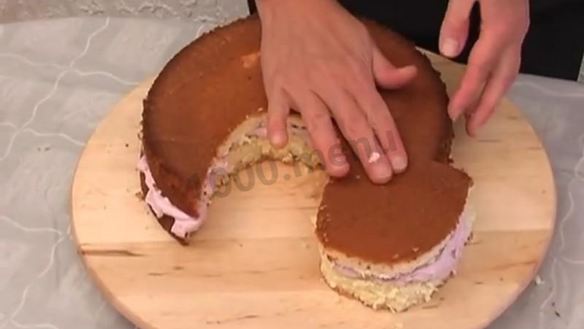 ШАГ 13. торт золотой петушок