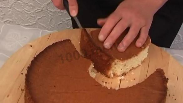 ШАГ 6. торт золотой петушок