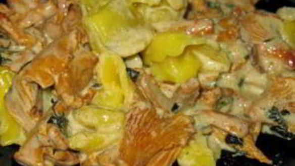 ШАГ 6. тортеллини с грибами