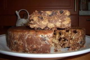 Тортик с черносливом без выпечки