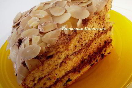 Ванильно-шоколадный бисквит