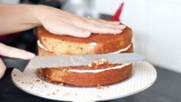 ШАГ 2. вкусный торт с орехами