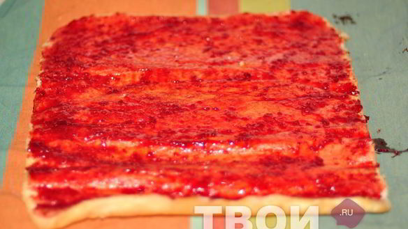 ШАГ 7. творожный рулет