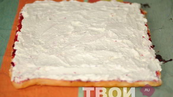 ШАГ 8. творожный рулет