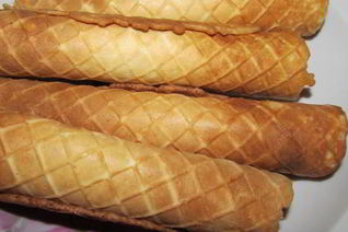 Вафельные трубочки