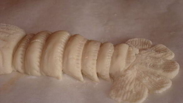 ШАГ 4. выпечка из пресного теста раки