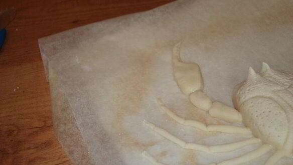 ШАГ 6. выпечка из пресного теста раки