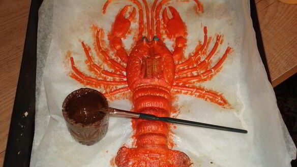 ШАГ 9. выпечка из пресного теста раки