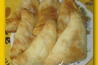 Яблочные конвертики с ирисками