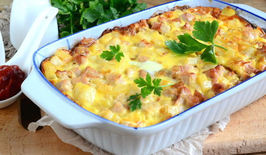 Рецепт быстрая запеканка