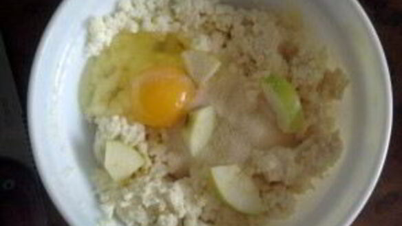 ШАГ 2. детская творожная запеканка